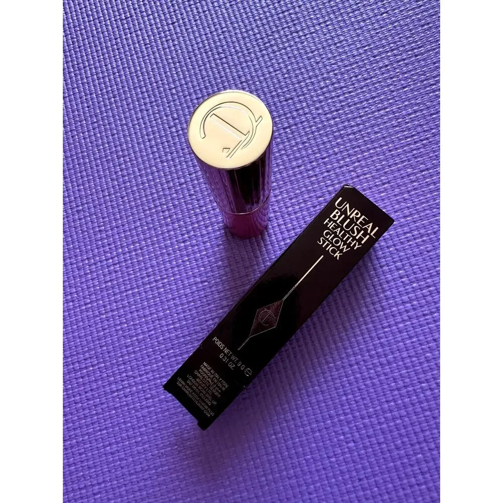New Charlotte Tilbury Unreal Blush Healthy Glow Stick Pinky Glow